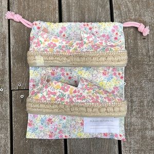 Manebi floral slip-on espadrilles!